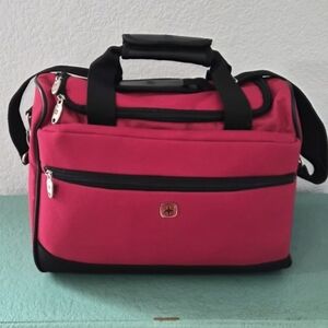 SPRING SALE | Wenger SwissGear Travel Duffel Bag Red Carry On
